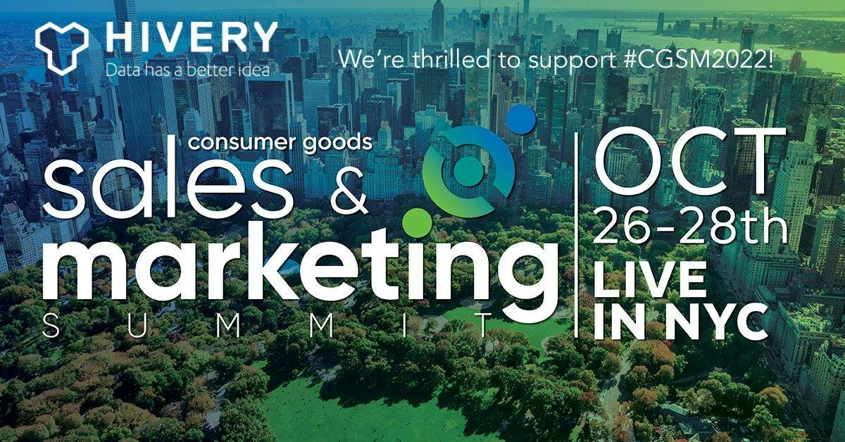 We’re thrilled to support #CGSM2022! Join this summit October 26-28 LIVE in NYC to explore Everywhere Commerce with CGT - Consumer Goods Technology!