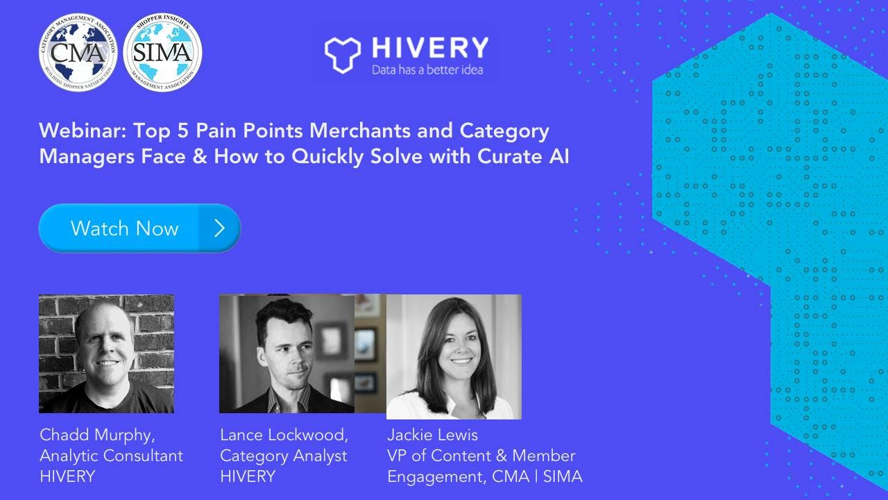 Webinar: Top 5 Pain Points Merchants and Category Managers Face & How to Quickly Solve with Curate AI