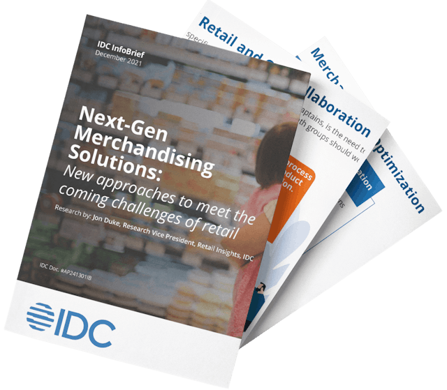 IDC InfoBrief on Next-Gen Merchandising Solutions: New approaches to meet the coming challenges of retail